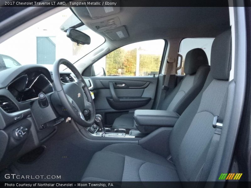 Tungsten Metallic / Ebony 2017 Chevrolet Traverse LT AWD