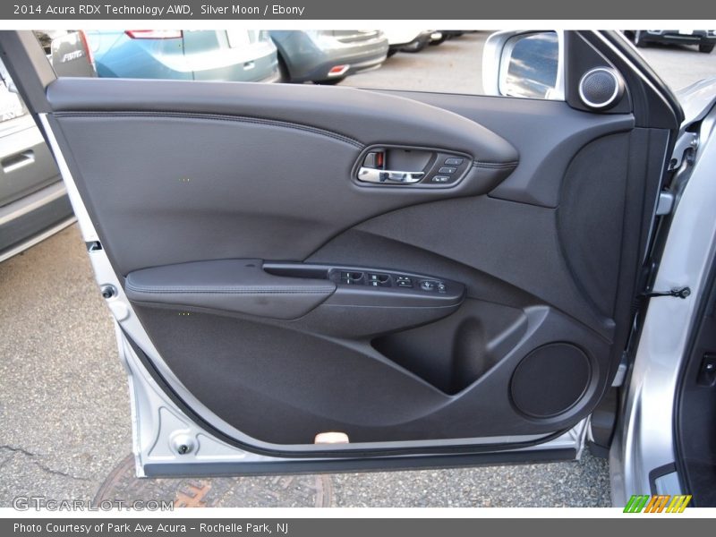 Silver Moon / Ebony 2014 Acura RDX Technology AWD