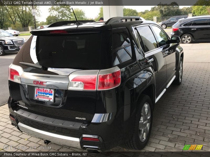 Carbon Black Metallic / Jet Black 2013 GMC Terrain Denali AWD