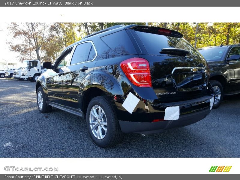 Black / Jet Black 2017 Chevrolet Equinox LT AWD