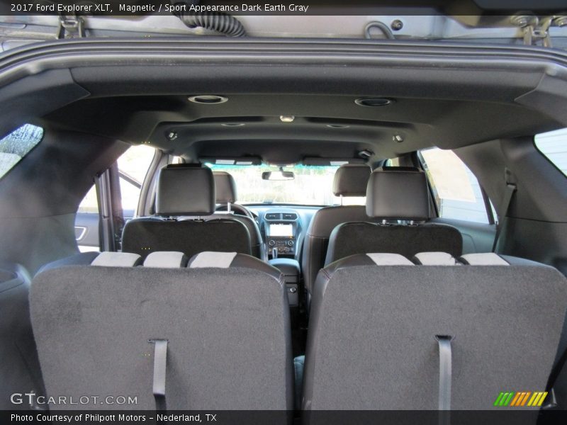 Magnetic / Sport Appearance Dark Earth Gray 2017 Ford Explorer XLT