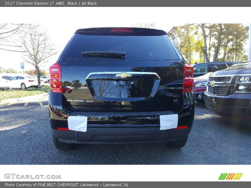 Black / Jet Black 2017 Chevrolet Equinox LT AWD