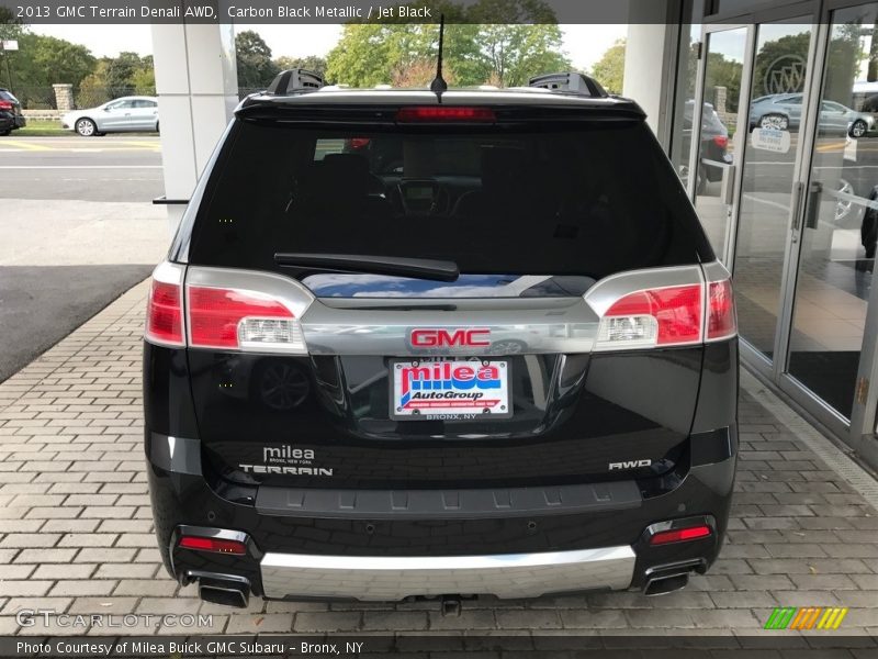 Carbon Black Metallic / Jet Black 2013 GMC Terrain Denali AWD