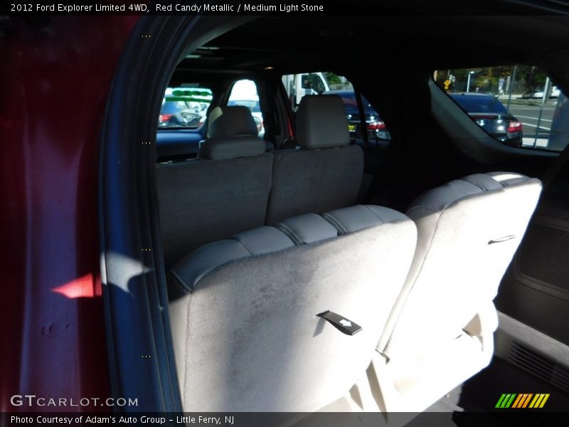 Red Candy Metallic / Medium Light Stone 2012 Ford Explorer Limited 4WD