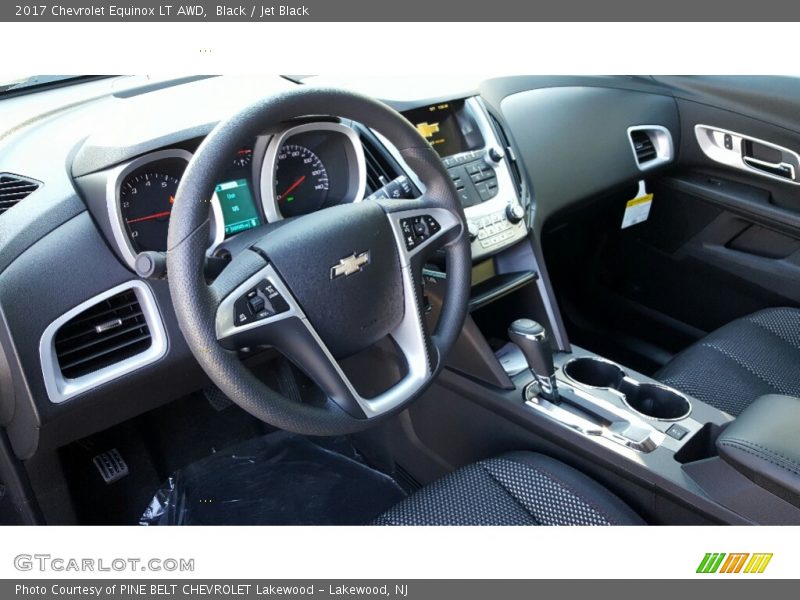 Black / Jet Black 2017 Chevrolet Equinox LT AWD