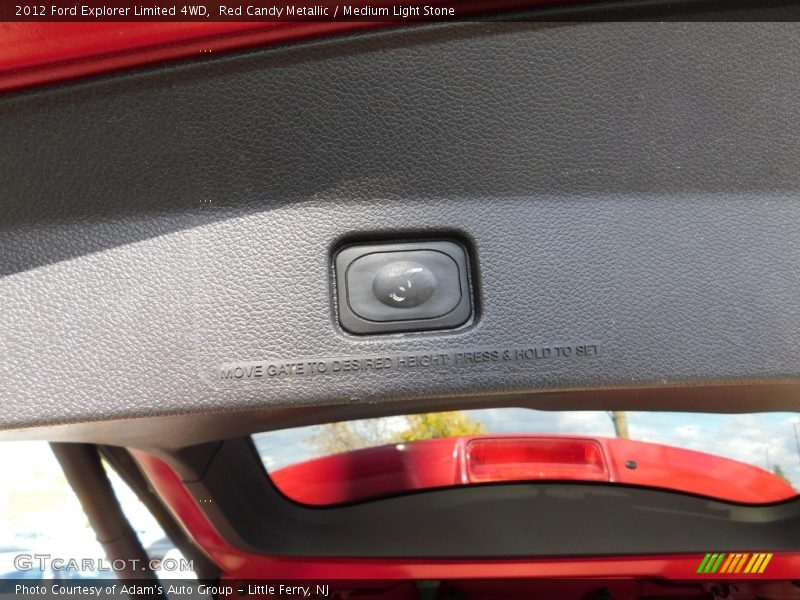 Red Candy Metallic / Medium Light Stone 2012 Ford Explorer Limited 4WD