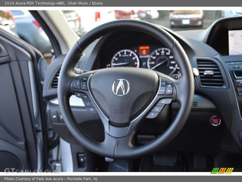 Silver Moon / Ebony 2014 Acura RDX Technology AWD
