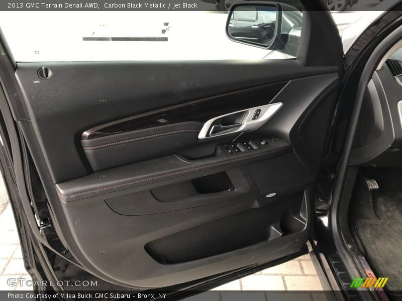 Carbon Black Metallic / Jet Black 2013 GMC Terrain Denali AWD