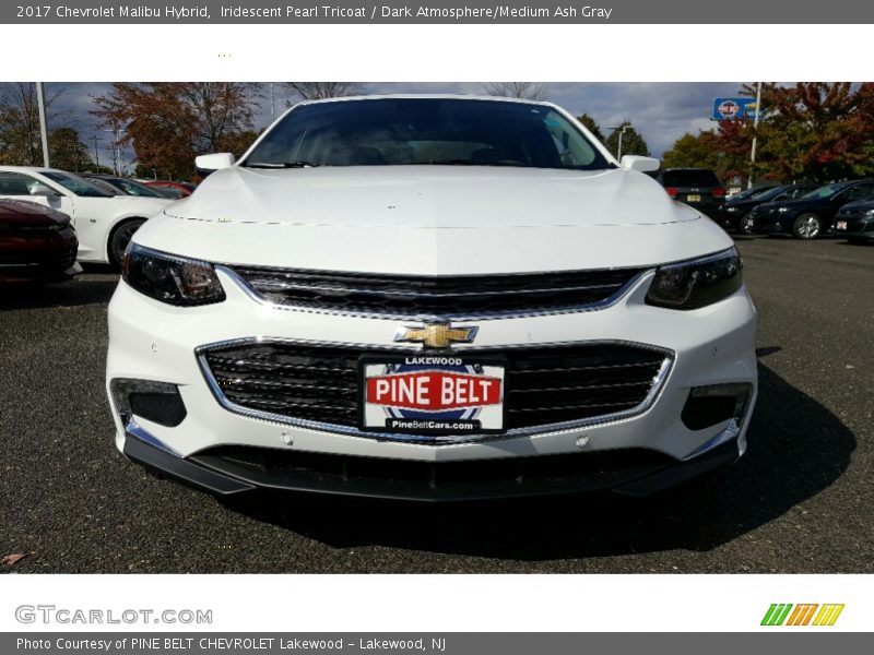 Iridescent Pearl Tricoat / Dark Atmosphere/Medium Ash Gray 2017 Chevrolet Malibu Hybrid