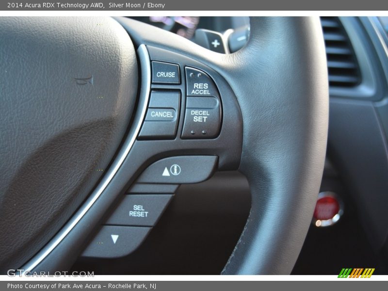 Silver Moon / Ebony 2014 Acura RDX Technology AWD