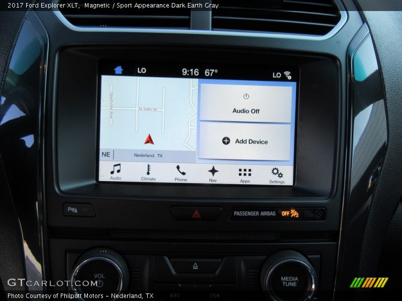 Magnetic / Sport Appearance Dark Earth Gray 2017 Ford Explorer XLT