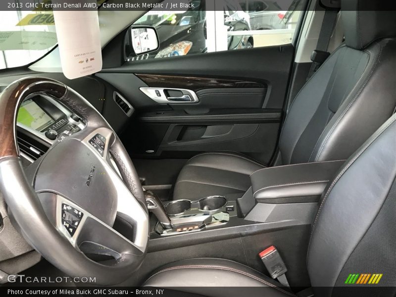 Carbon Black Metallic / Jet Black 2013 GMC Terrain Denali AWD
