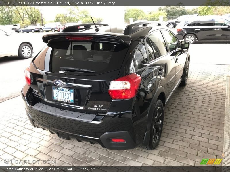 Crystal Black Silica / Ivory 2013 Subaru XV Crosstrek 2.0 Limited