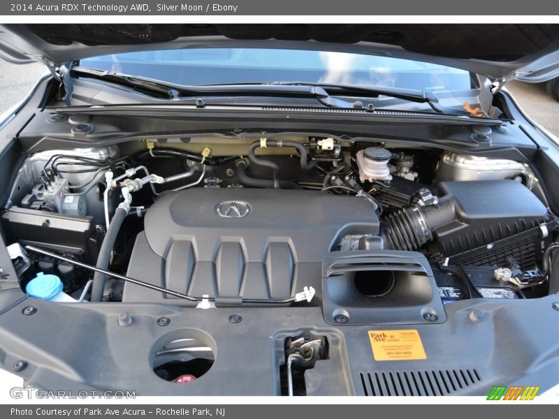 Silver Moon / Ebony 2014 Acura RDX Technology AWD
