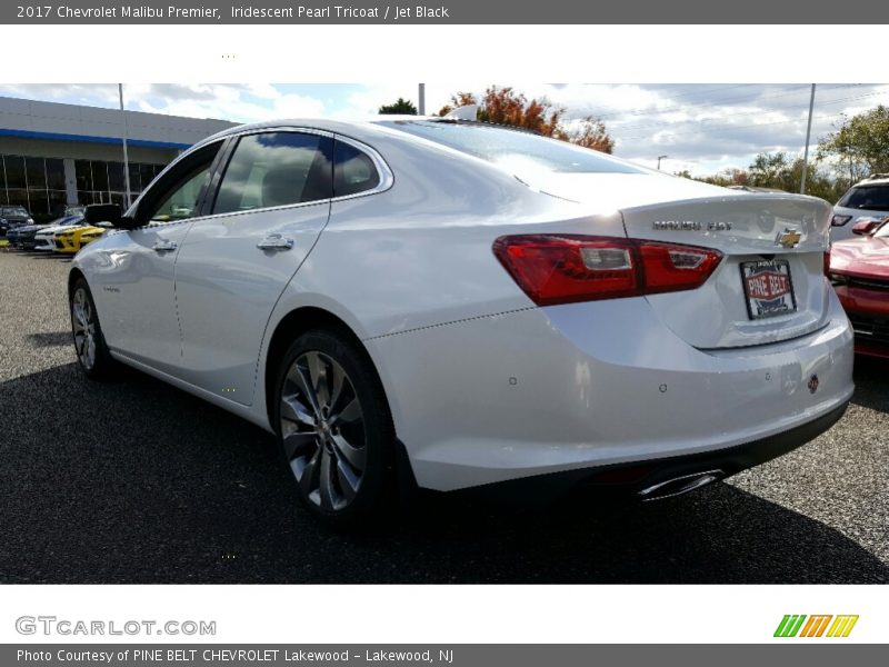 Iridescent Pearl Tricoat / Jet Black 2017 Chevrolet Malibu Premier