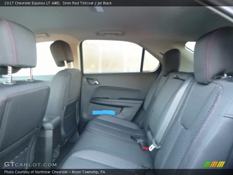 Siren Red Tintcoat / Jet Black 2017 Chevrolet Equinox LT AWD