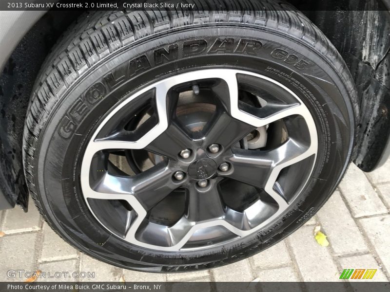 Crystal Black Silica / Ivory 2013 Subaru XV Crosstrek 2.0 Limited