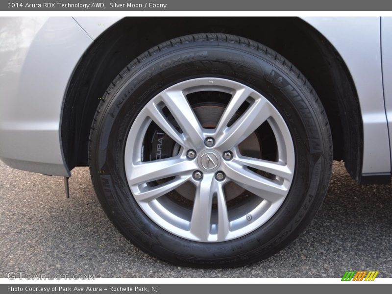 Silver Moon / Ebony 2014 Acura RDX Technology AWD