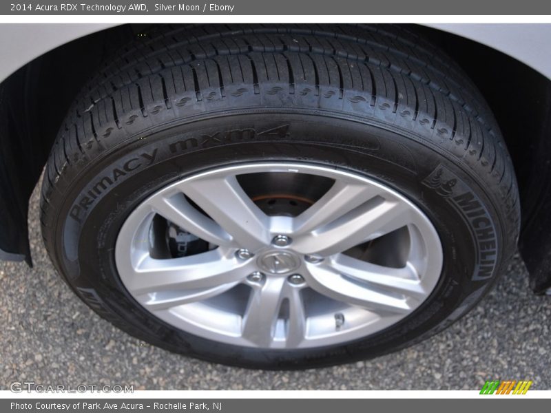 Silver Moon / Ebony 2014 Acura RDX Technology AWD