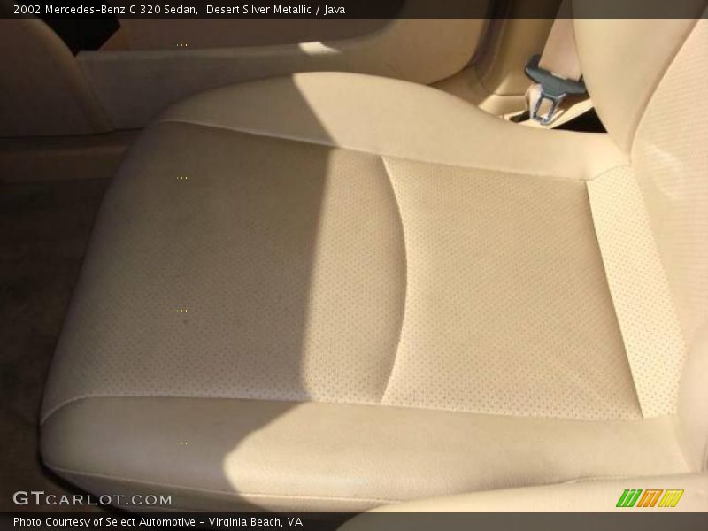 Desert Silver Metallic / Java 2002 Mercedes-Benz C 320 Sedan