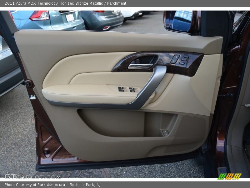 Ionized Bronze Metallic / Parchment 2011 Acura MDX Technology