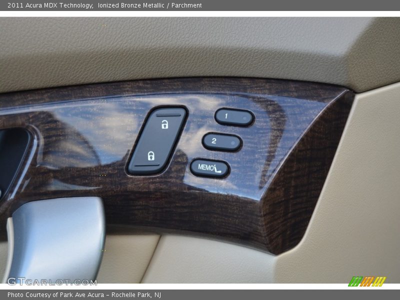 Ionized Bronze Metallic / Parchment 2011 Acura MDX Technology