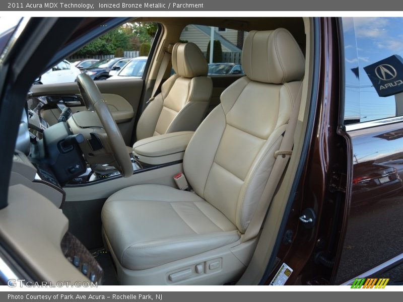 Ionized Bronze Metallic / Parchment 2011 Acura MDX Technology