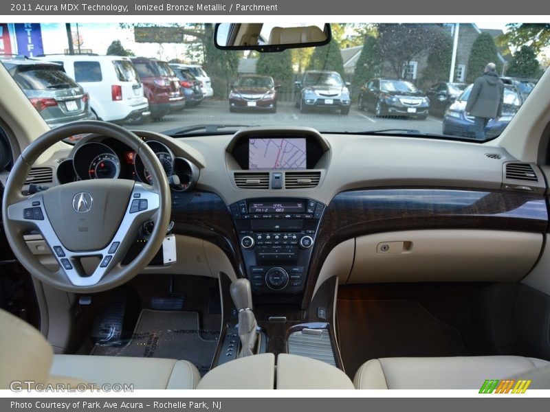 Ionized Bronze Metallic / Parchment 2011 Acura MDX Technology