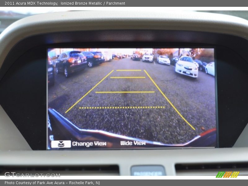 Ionized Bronze Metallic / Parchment 2011 Acura MDX Technology