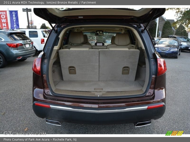 Ionized Bronze Metallic / Parchment 2011 Acura MDX Technology