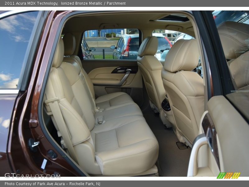 Ionized Bronze Metallic / Parchment 2011 Acura MDX Technology