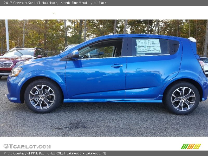  2017 Sonic LT Hatchback Kinetic Blue Metallic