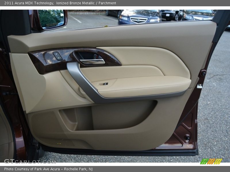 Ionized Bronze Metallic / Parchment 2011 Acura MDX Technology