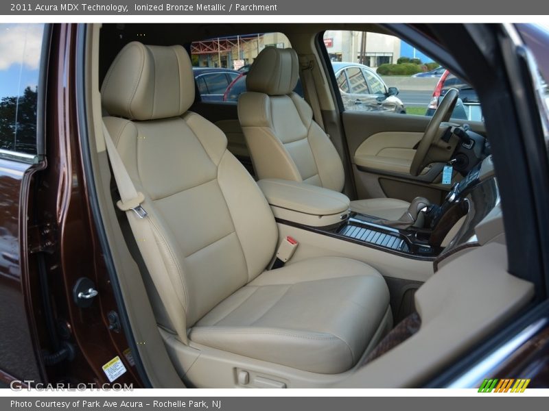 Ionized Bronze Metallic / Parchment 2011 Acura MDX Technology