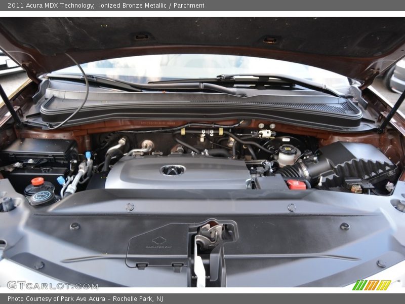 Ionized Bronze Metallic / Parchment 2011 Acura MDX Technology