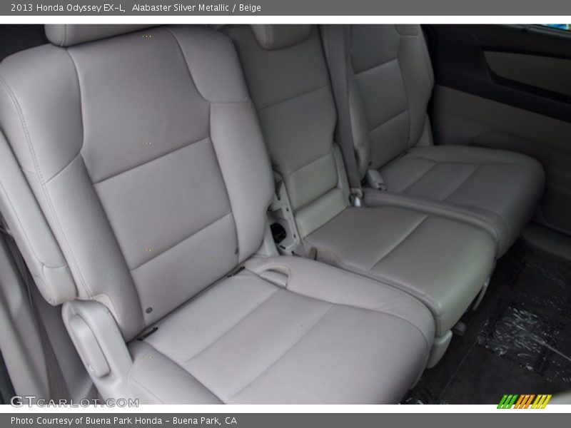 Alabaster Silver Metallic / Beige 2013 Honda Odyssey EX-L