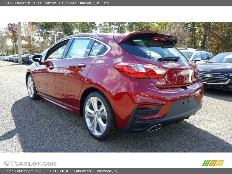 Cajun Red Tintcoat / Jet Black 2017 Chevrolet Cruze Premier