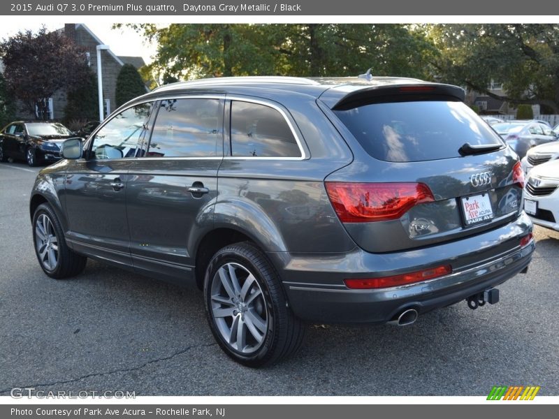 Daytona Gray Metallic / Black 2015 Audi Q7 3.0 Premium Plus quattro