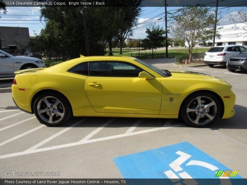 Bright Yellow / Black 2014 Chevrolet Camaro SS Coupe