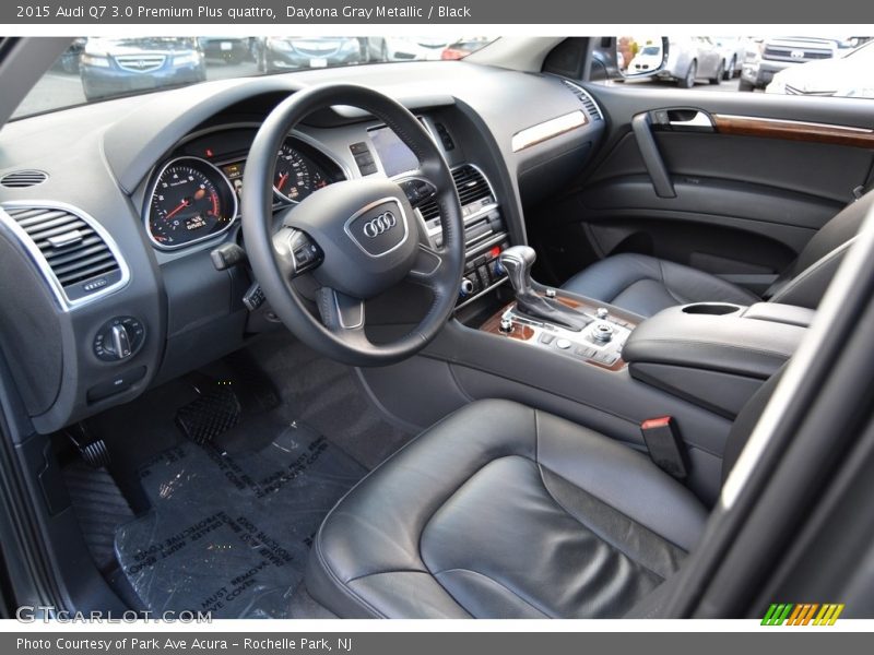 Daytona Gray Metallic / Black 2015 Audi Q7 3.0 Premium Plus quattro
