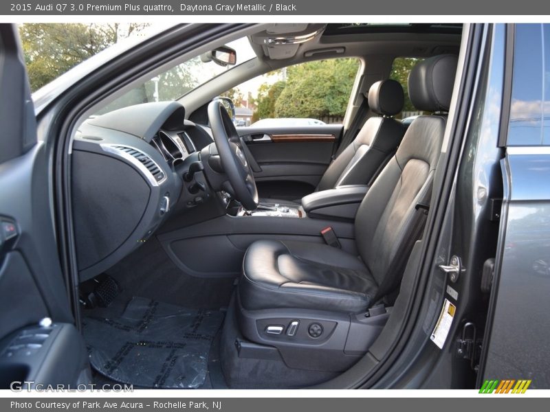 Daytona Gray Metallic / Black 2015 Audi Q7 3.0 Premium Plus quattro