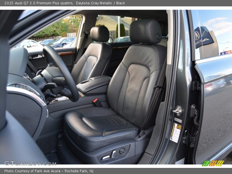 Daytona Gray Metallic / Black 2015 Audi Q7 3.0 Premium Plus quattro