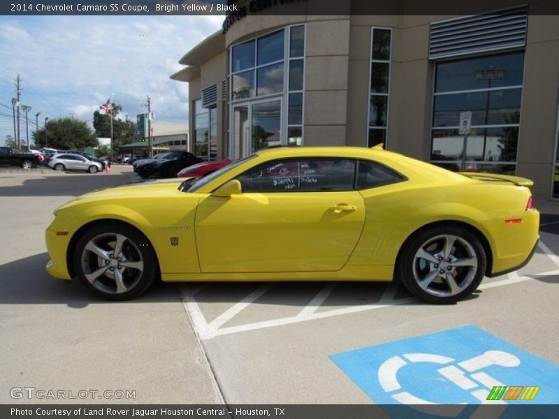 Bright Yellow / Black 2014 Chevrolet Camaro SS Coupe