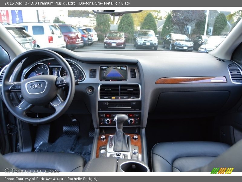 Daytona Gray Metallic / Black 2015 Audi Q7 3.0 Premium Plus quattro