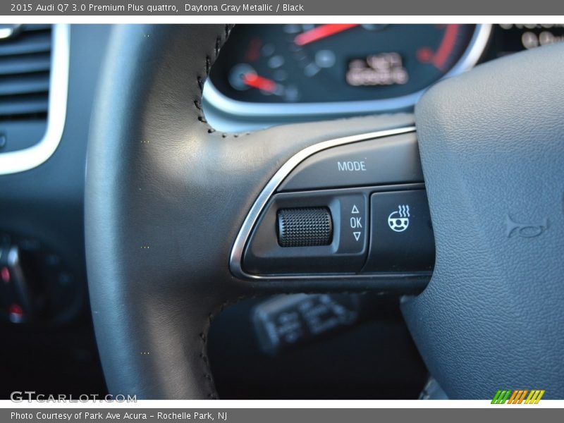 Daytona Gray Metallic / Black 2015 Audi Q7 3.0 Premium Plus quattro