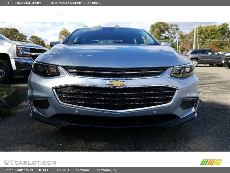 Blue Velvet Metallic / Jet Black 2017 Chevrolet Malibu LT