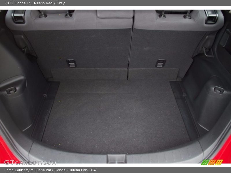 Milano Red / Gray 2013 Honda Fit