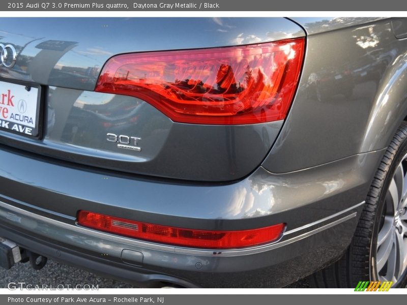 Daytona Gray Metallic / Black 2015 Audi Q7 3.0 Premium Plus quattro
