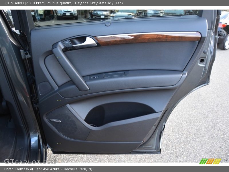 Daytona Gray Metallic / Black 2015 Audi Q7 3.0 Premium Plus quattro