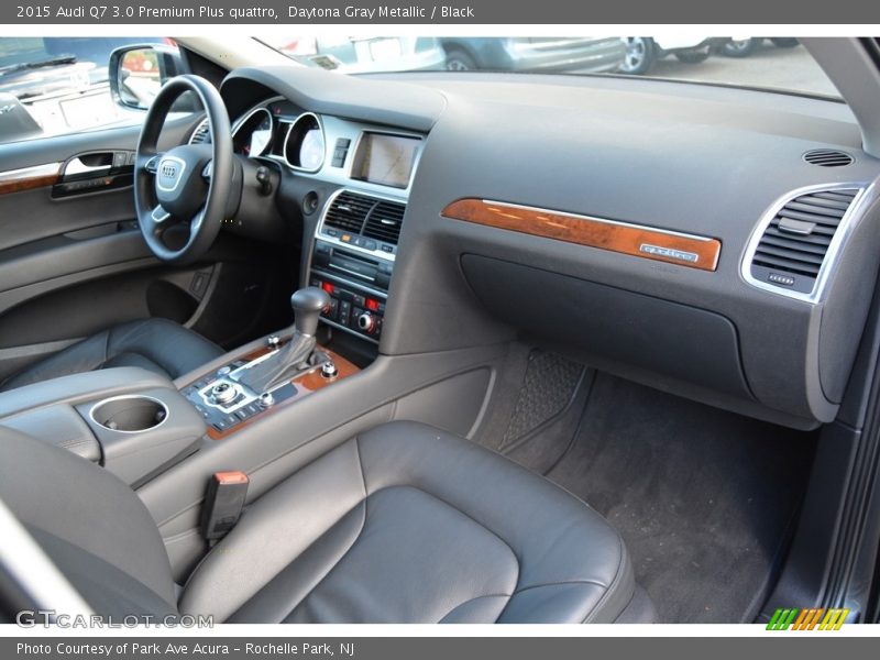 Daytona Gray Metallic / Black 2015 Audi Q7 3.0 Premium Plus quattro